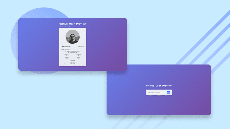 github-user-preview-project-yordan-hristov-dantcho